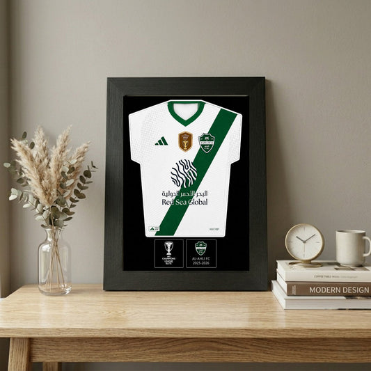 Al Ahli 2025/26 AFC Champions League Elite Home Jersey Wall Poster