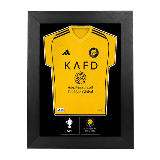 Al Nassr 2025/26 Home Jersey Wall Poster